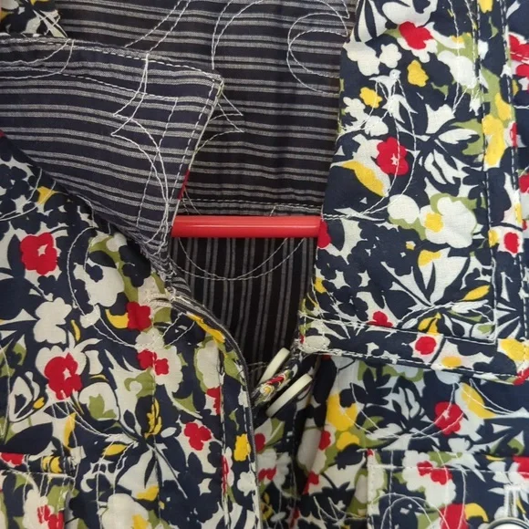 Christopher & banks quilted reversible L women's blazer - Picture 2 of 7